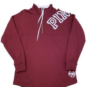 PINK Victoria’s Secret Maroon Sweatshirt XS‎